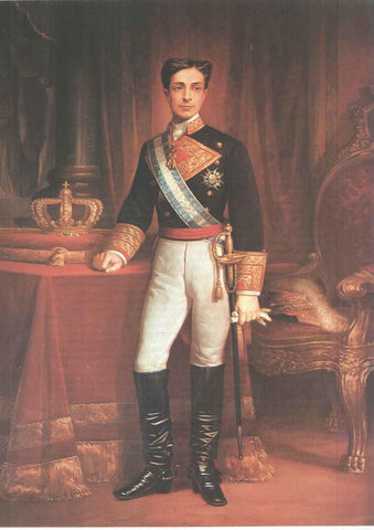 Lamina/sheet/feuille numerada 072: Alfonso XII