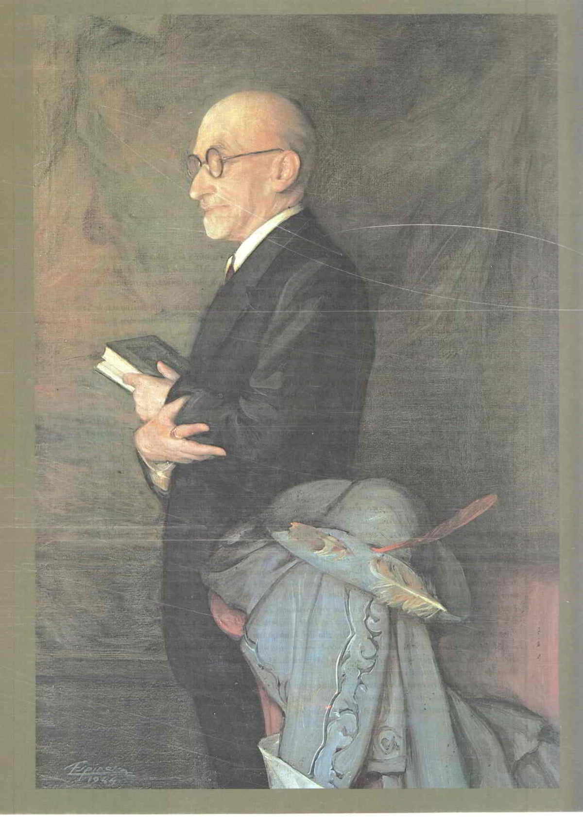 Lamina/sheet/feuille numerada 079: Jacinto Benavente
