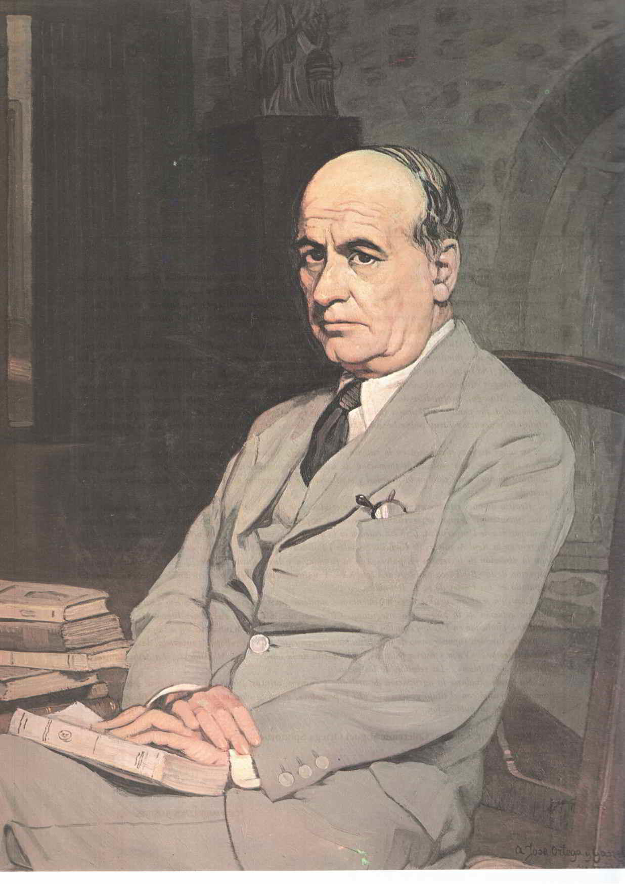 Lamina/sheet/feuille numerada 090: Jose Ortega y Gasset