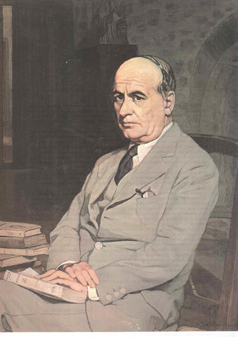 Lamina/sheet/feuille numerada 090: Jose Ortega y Gasset
