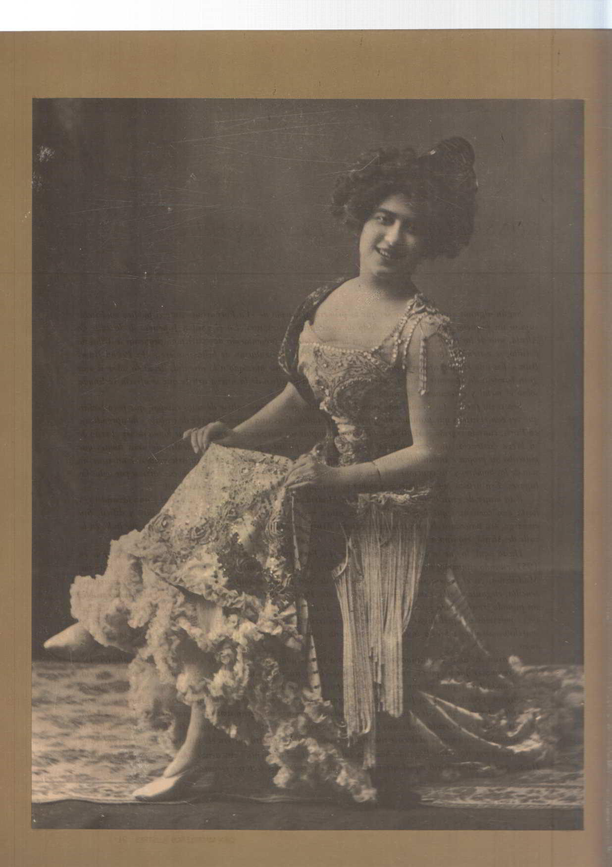 Lamina/sheet/feuille numerada 091: Consuelo Vello, La Fornarina
