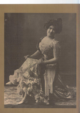Lamina/sheet/feuille numerada 091: Consuelo Vello, La Fornarina
