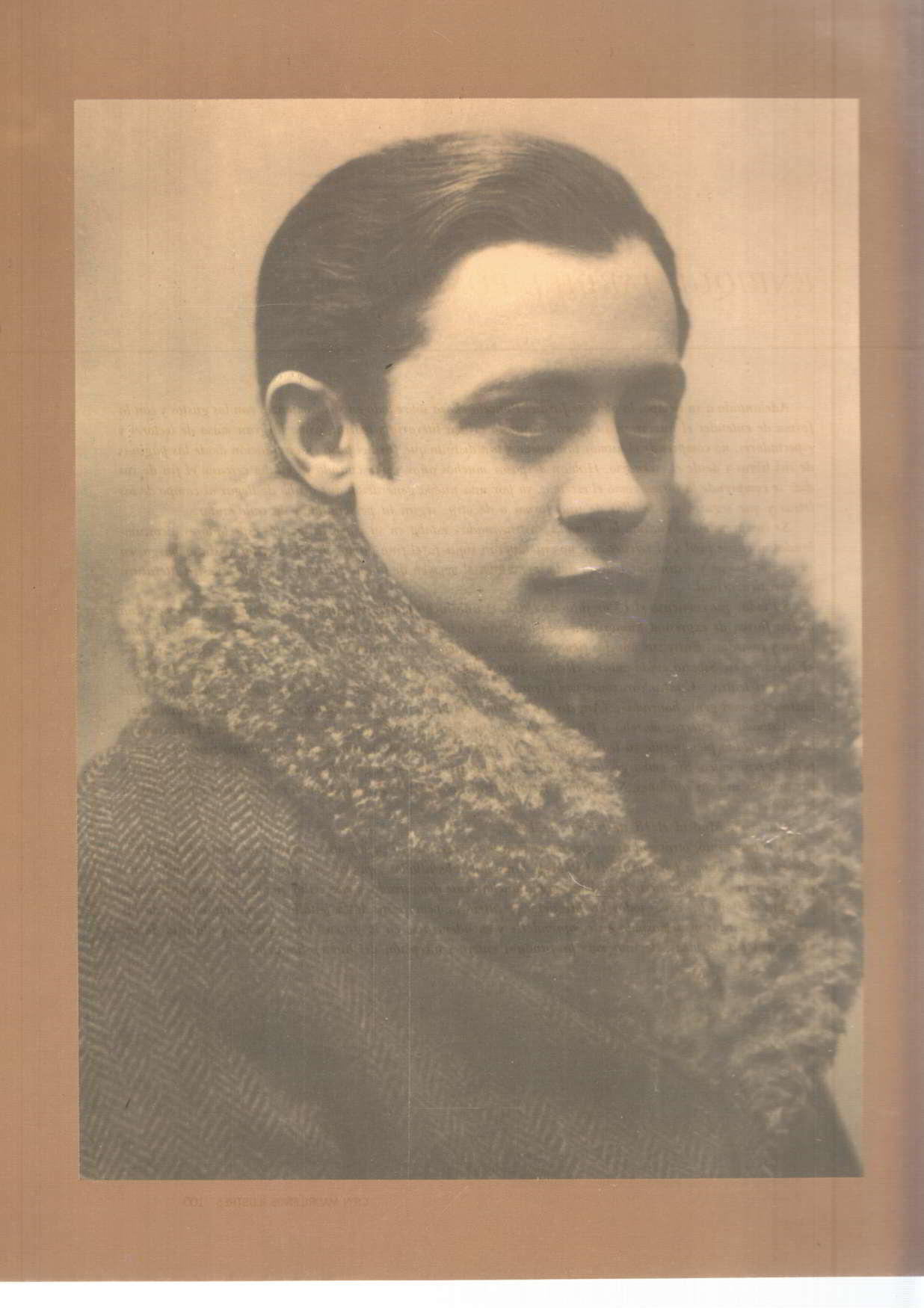 Lamina/sheet/feuille numerada 100: Enrique Jardiel Poncela