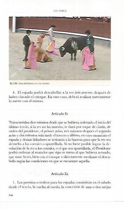 LAMINA COSSIO 50626: El Cid descabellando en Las Ventas