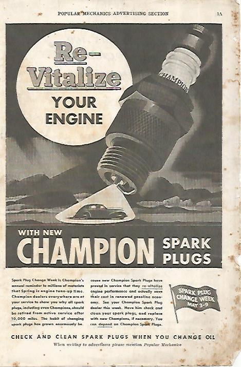 LAMINA 8191: Publicidad de Champion