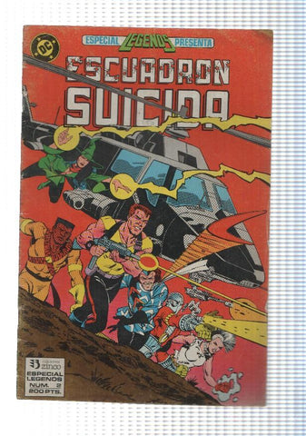 Zinco: Escuadron Suicida Especial Legends num 2 - Prueba de sangre. DC