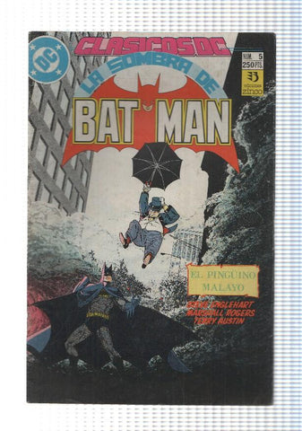 Zinco: Clasicos DC num 5 La Sombra de Batman - El pinguino Malayo. DC