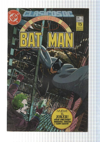 Zinco: Clasicos DC num 7, La Sombra de Batman - El pez sonriente. DC