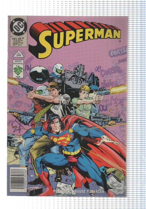 Vid: Superman año IX num 249 - El Blues de Sawyer