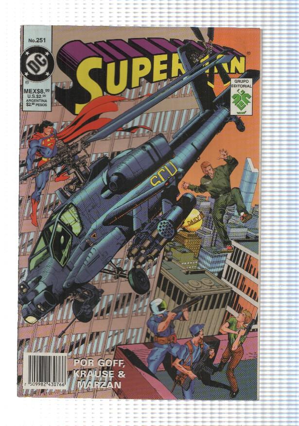 Vid: Superman año IX num 251 - El Hombre del Arca. DC
