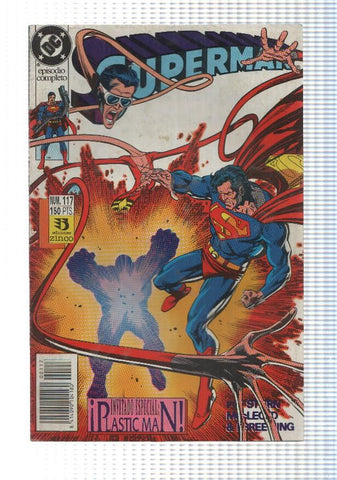 Zinco: Superman num 117 - Estirando mas el brazo que la manga. DC