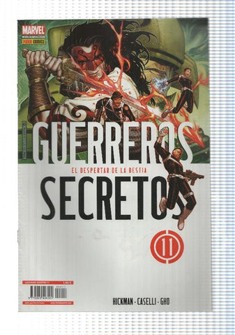 Panini: Guerreros Secretos num 11, año 2, 2010 - El despertar de la bestia
