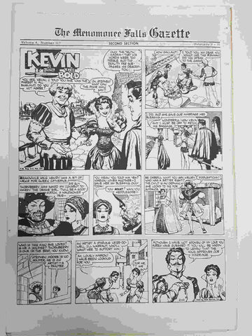 The Menomonee Falls Gazette volumen 4 numero 167 second section  (24.02.1975)