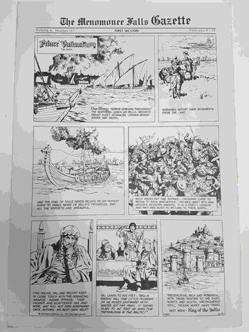 The Menomonee Falls Gazette volumen 4 numero 167 first section  (02.1975)