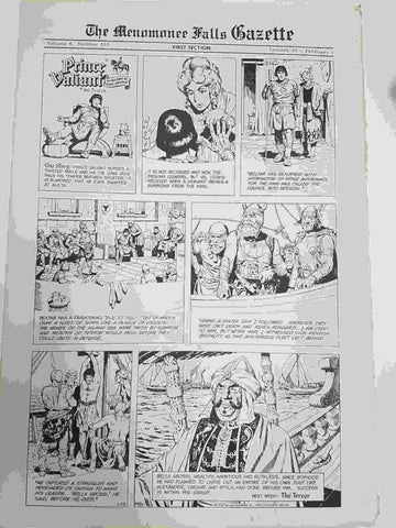 The Menomonee Falls Gazette volumen 4 numero 165 first section  (01.1975)