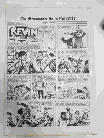 The Menomonee Falls Gazette volumen 4 numero 163 second section  (01.1975)