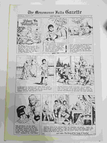 The Menomonee Falls Gazette volumen 4 numero 159 first section  (12.1974)