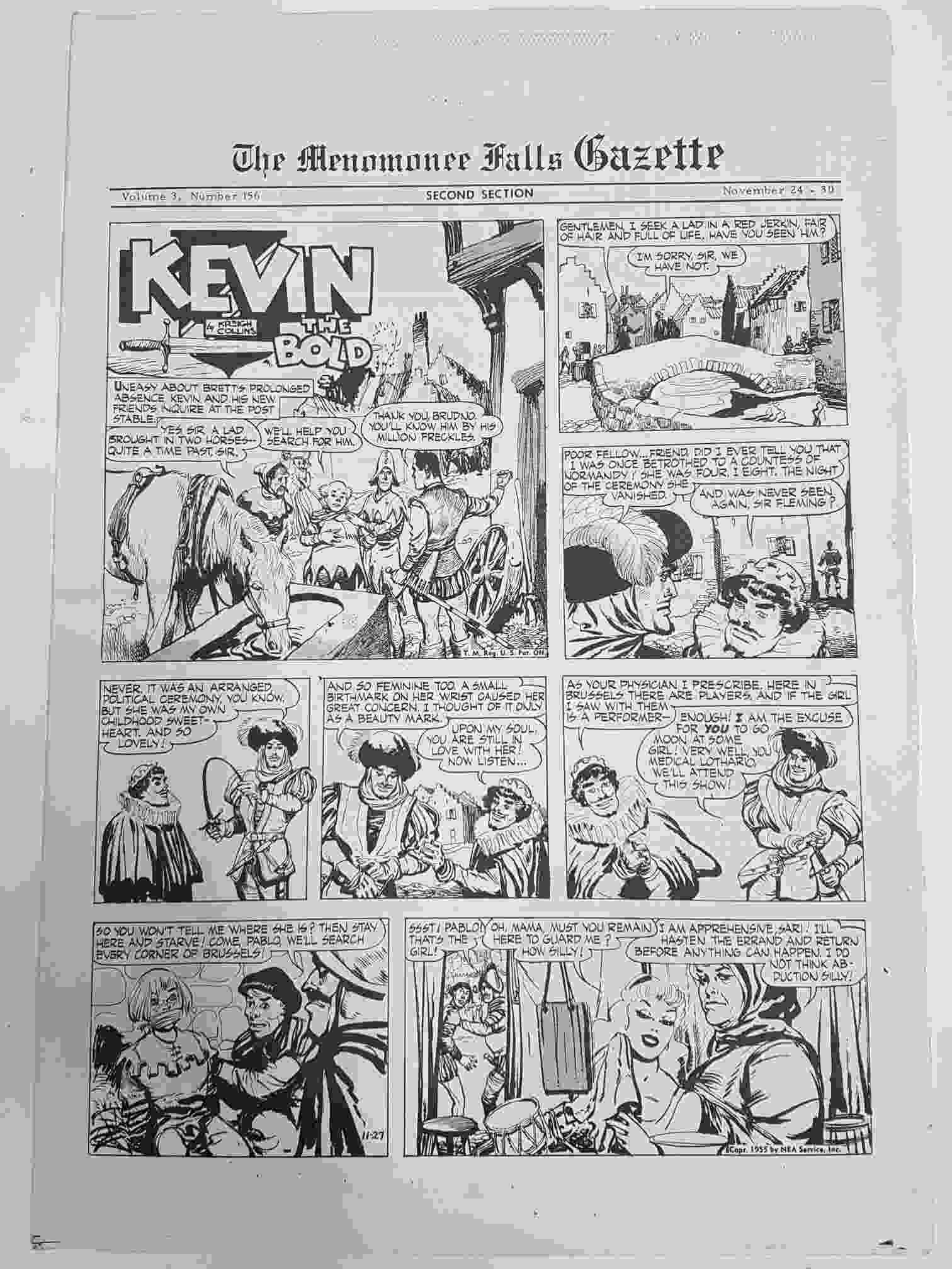 The Menomonee Falls Gazette volumen 3 numero 156 second section  (11.1974)