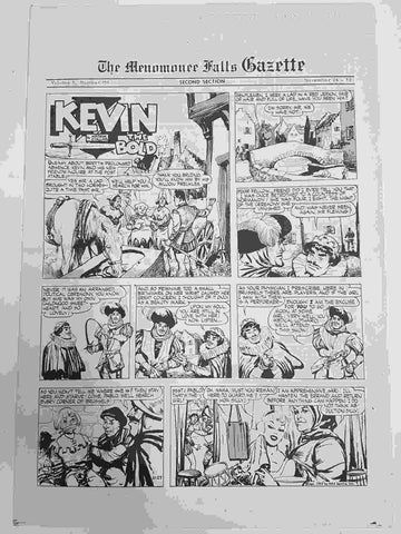 The Menomonee Falls Gazette volumen 3 numero 156 second section  (11.1974)