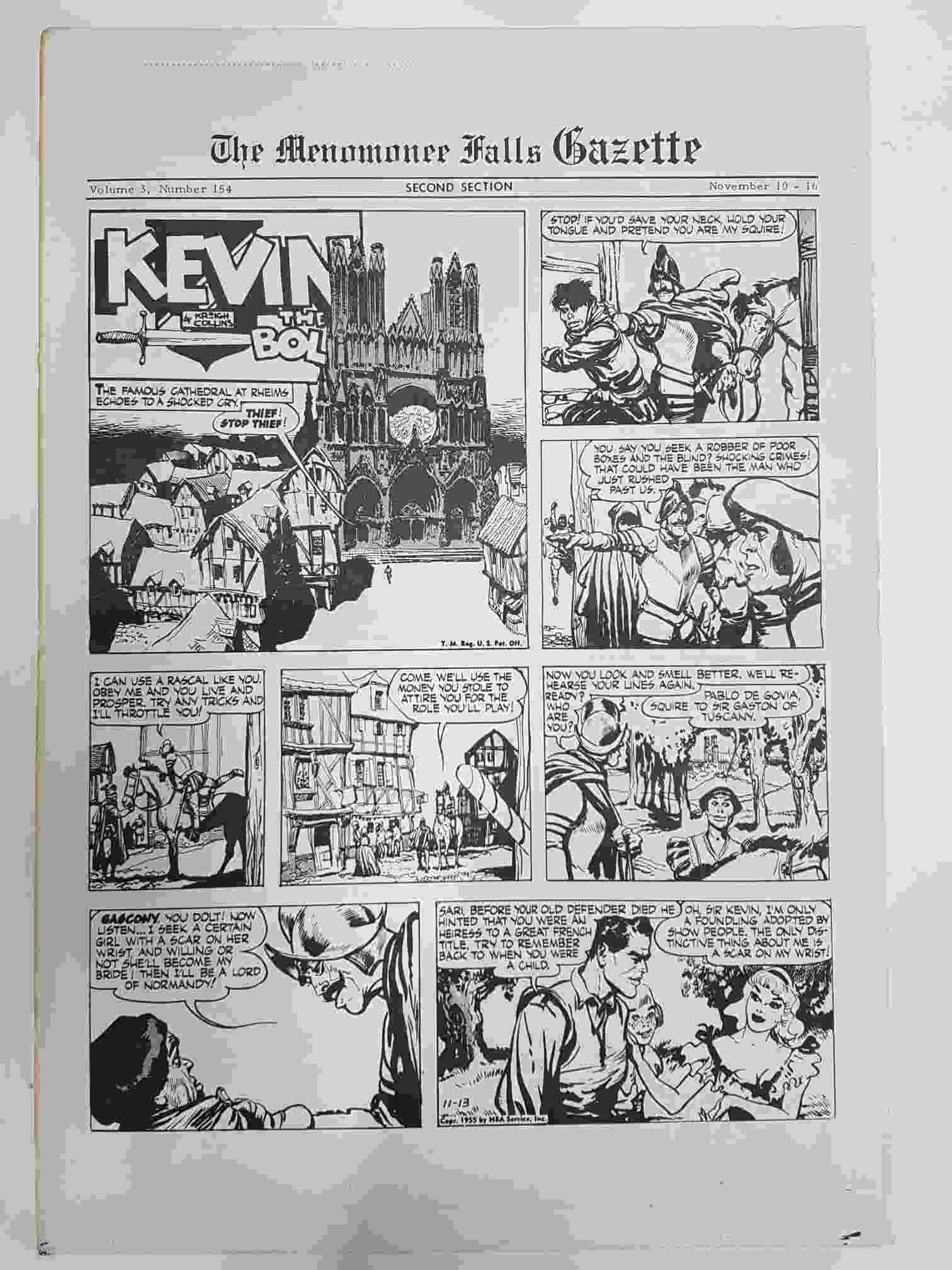 The Menomonee Falls Gazette volumen 3 numero 154 second section  (11.1974)