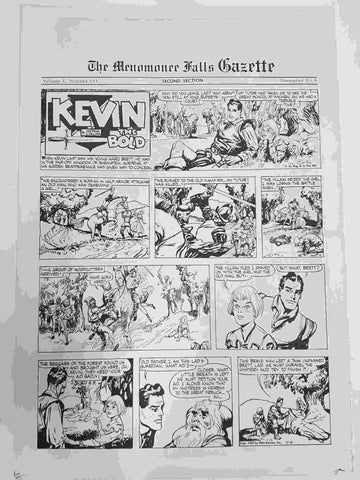 The Menomonee Falls Gazette volumen 3 numero 153 second section  (11.1974)