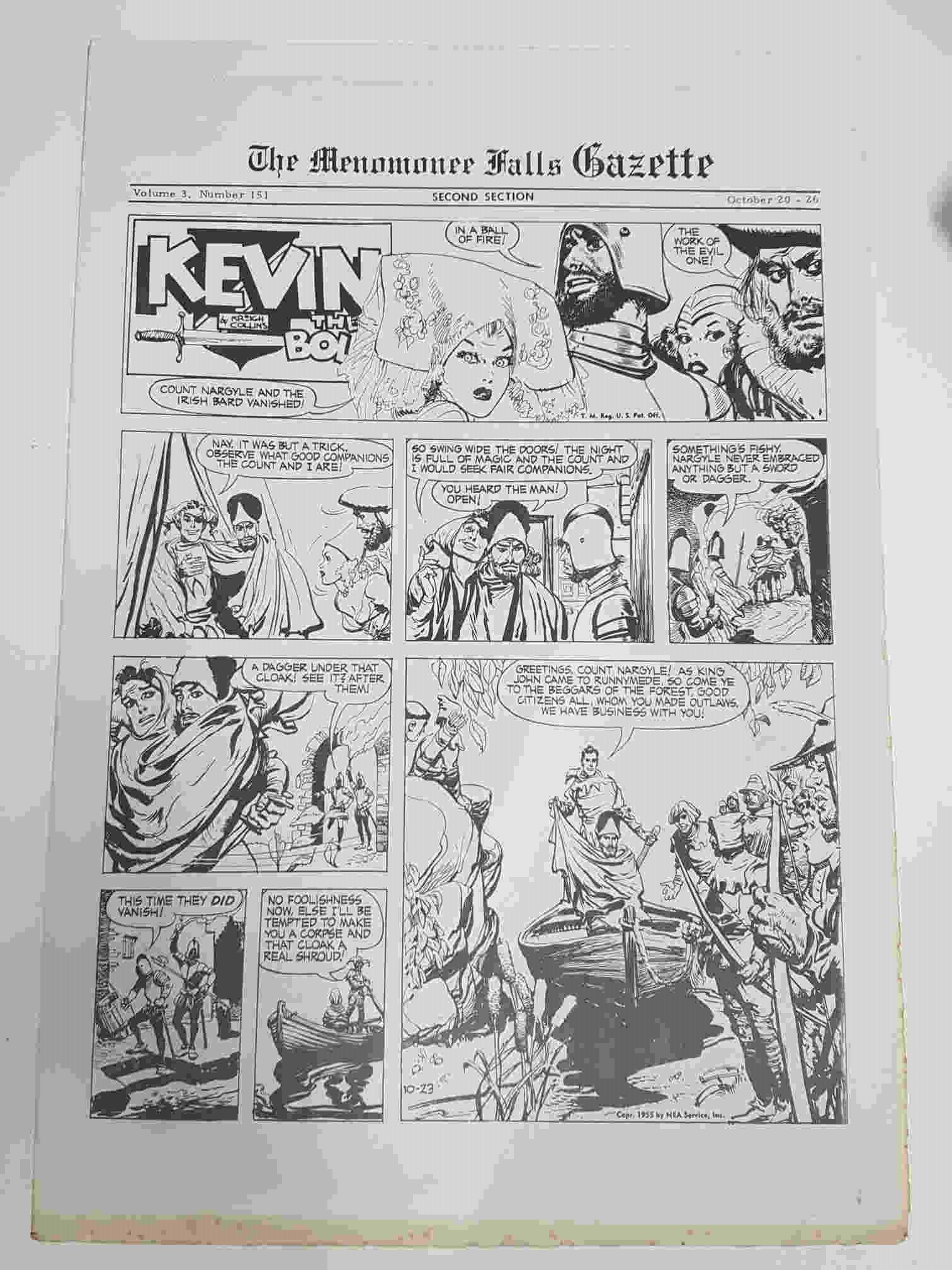 The Menomonee Falls Gazette volumen 3 numero 151 second section  (10.1974)