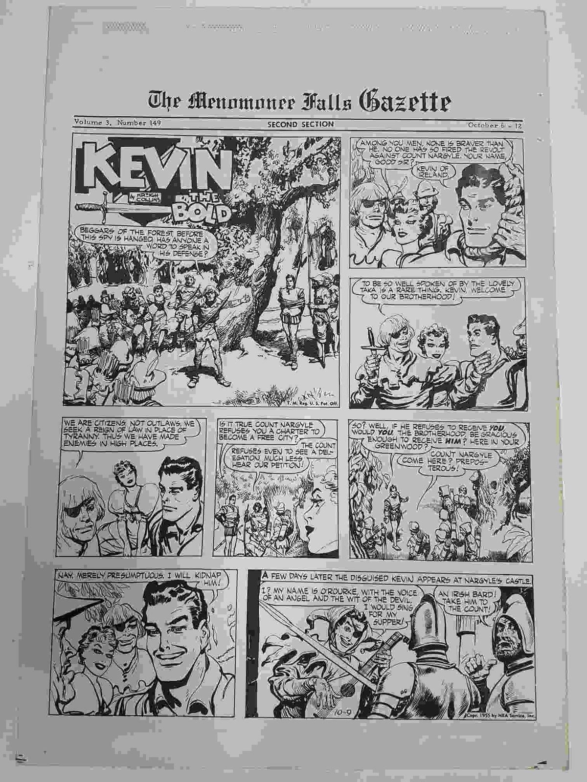 The Menomonee Falls Gazette volumen 3 numero 149 second section  (10.1974)