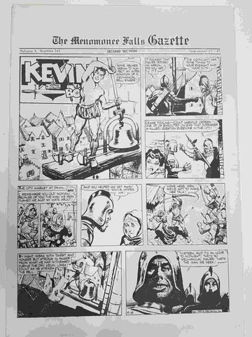 The Menomonee Falls Gazette volumen 3 numero 146 second section  (09.1974)