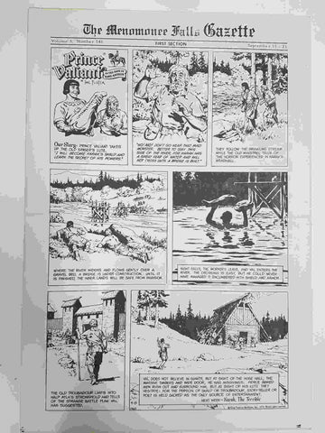 The Menomonee Falls Gazette volumen 3 numero 146 first section  (09.1974)