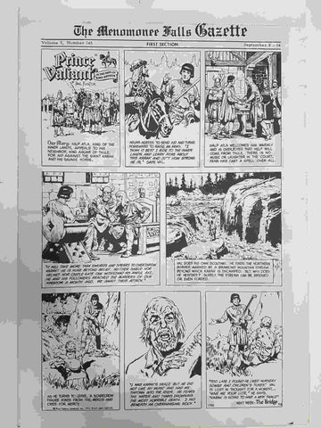 The Menomonee Falls Gazette volumen 3 numero 145 first section  (09.1974)