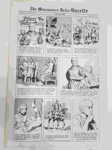 The Menomonee Falls Gazette volumen 3 numero 141 first section  (08.1974)