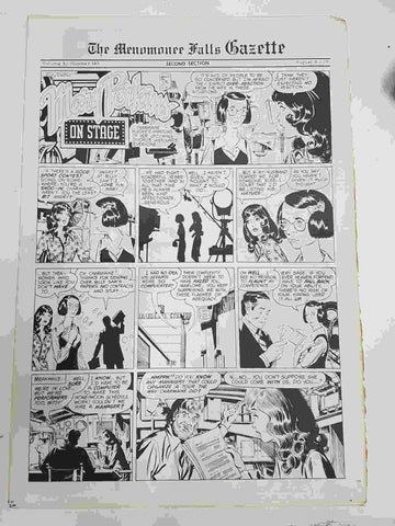 The Menomonee Falls Gazette volumen 3 numero 140 second section  (08.1974)