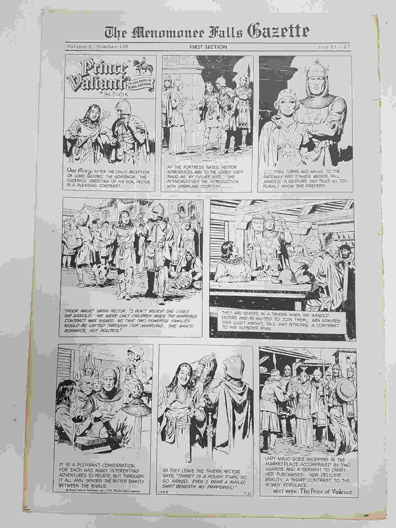 The Menomonee Falls Gazette volumen 3 numero 138 first section  (07.1974)