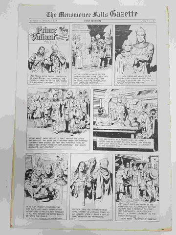 The Menomonee Falls Gazette volumen 3 numero 138 first section  (07.1974)