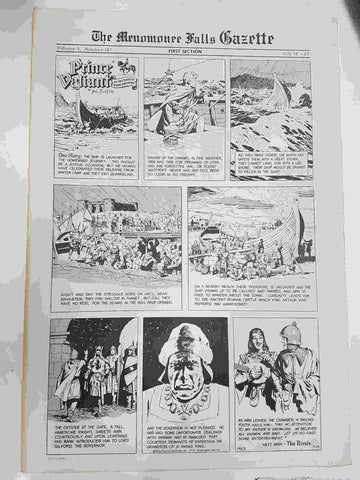 The Menomonee Falls Gazette volumen 3 numero 137 first section  (07.1974)