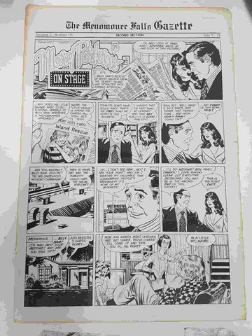 The Menomonee Falls Gazette volumen 3 numero 136 second section  (07.1974)