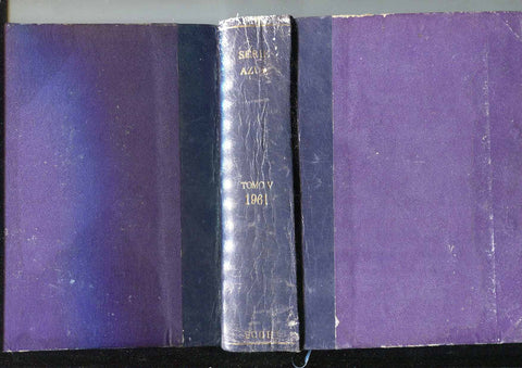 Dolar: Rip Kirby serie azul, tomo artesanal con los numeros 33 al 40