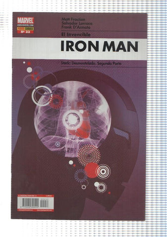Panini: Iron Man num 33, año 3, 2010 - Stark: Desmantelado parte 2, es seguro