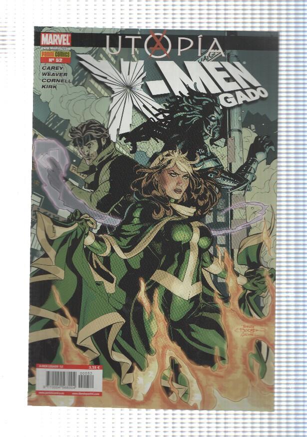 Panini: X-Men num 52, 2010. X-men Legado. Utopia