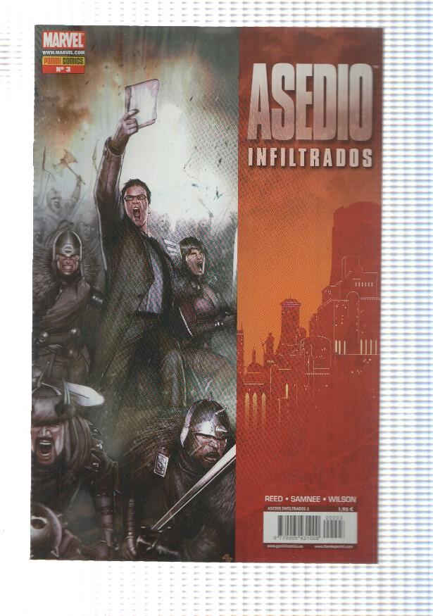 Panini: Asedio Infiltrados num 3, 2010. Marvel. Bendis