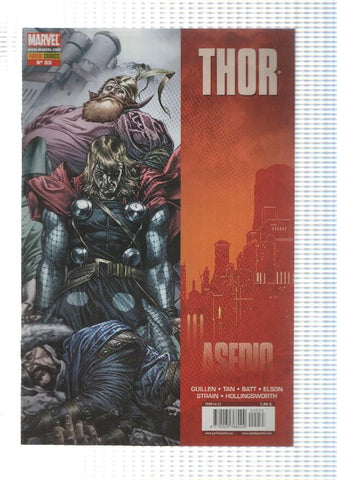 Panini: Thor num 33 - Asedio: Ragnarok segunda parte. Marvel