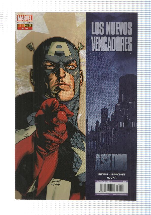 Panini: Los Nuevos Vengadores num 58 - Asedio primera parte. Marvel