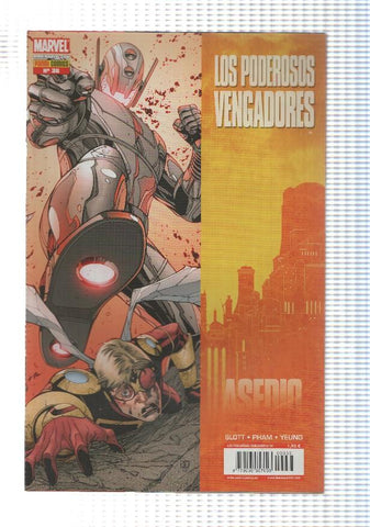 Panini: Los Poderosos Vengadores num 36. Asedio. Savacion parte segunda, Que haria Janet van Dyne. Marvel