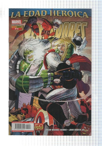 Panini: Los Vengadores num 6, vol. 4. La edad heroica - Los Proximos Vengadores parte 6