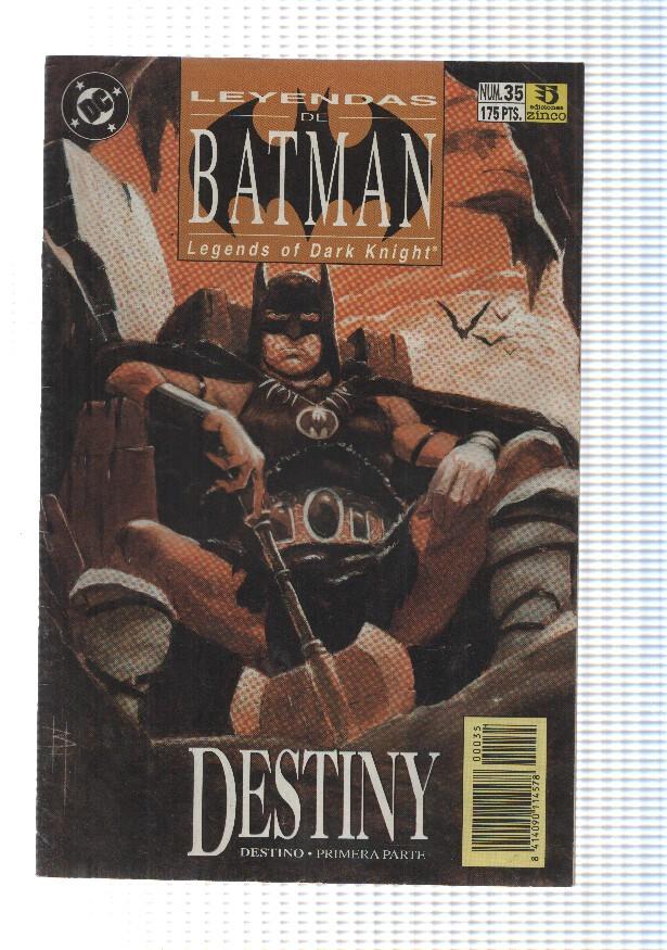 Zinco: Leyendas de Batman num 35 - Destiny, Destino primera parte. DC