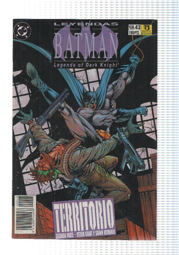 Zinco: Leyendas de Batman num 43 - Territorio segunda parte. DC