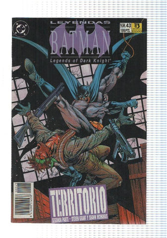 Zinco: Leyendas de Batman num 43 - Territorio segunda parte. DC