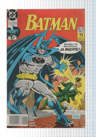 Zinco: Batman num 53 - Genesis Oscuro. DC