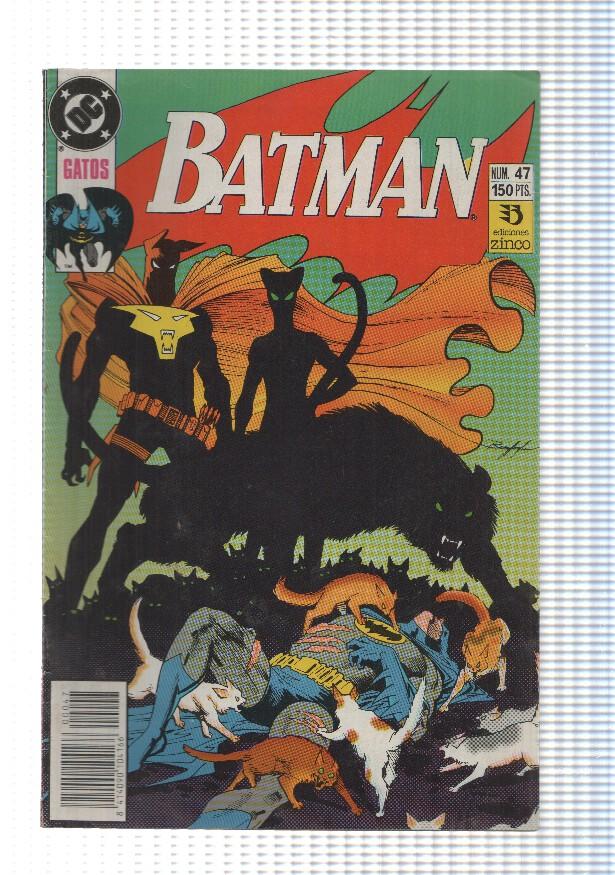 Zinco: Batman num 47 - Gatos. DC