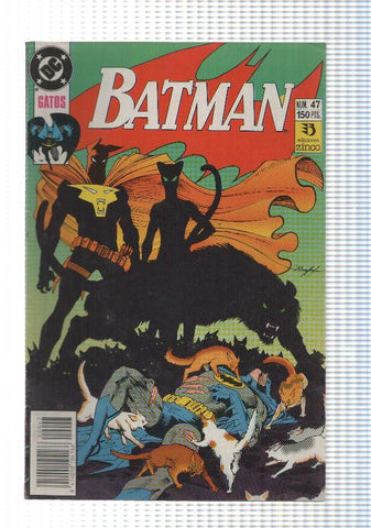 Zinco: Batman num 47 - Gatos. DC